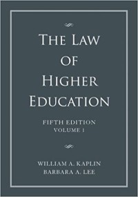 Image of The Law of Higher Education