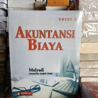 Image of Akuntansi Biaya Edisi 5