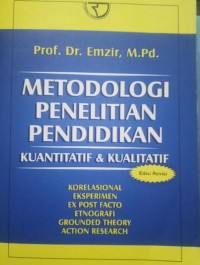 Image of Metodologi Penelitian Pendidikan Kualitatif & Kualitatif