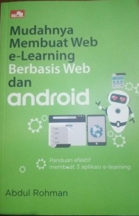 Image of Mudahnya Membuat Web E-Learning Berbasis Web dan Android