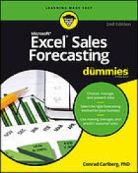 Image of Excel sales forecasting for dummies